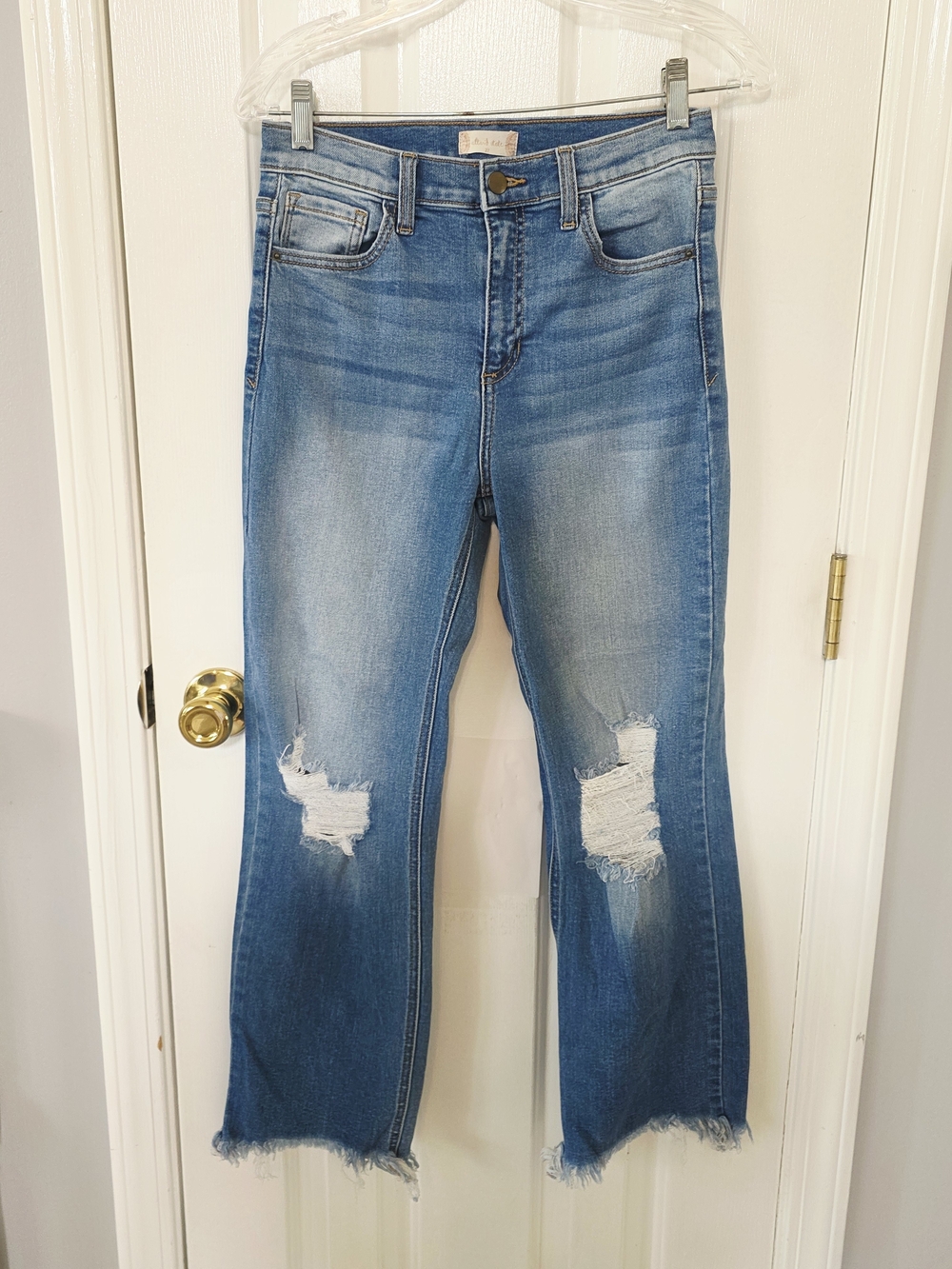 Altar'd State Light Blue Boot Cut Jeans